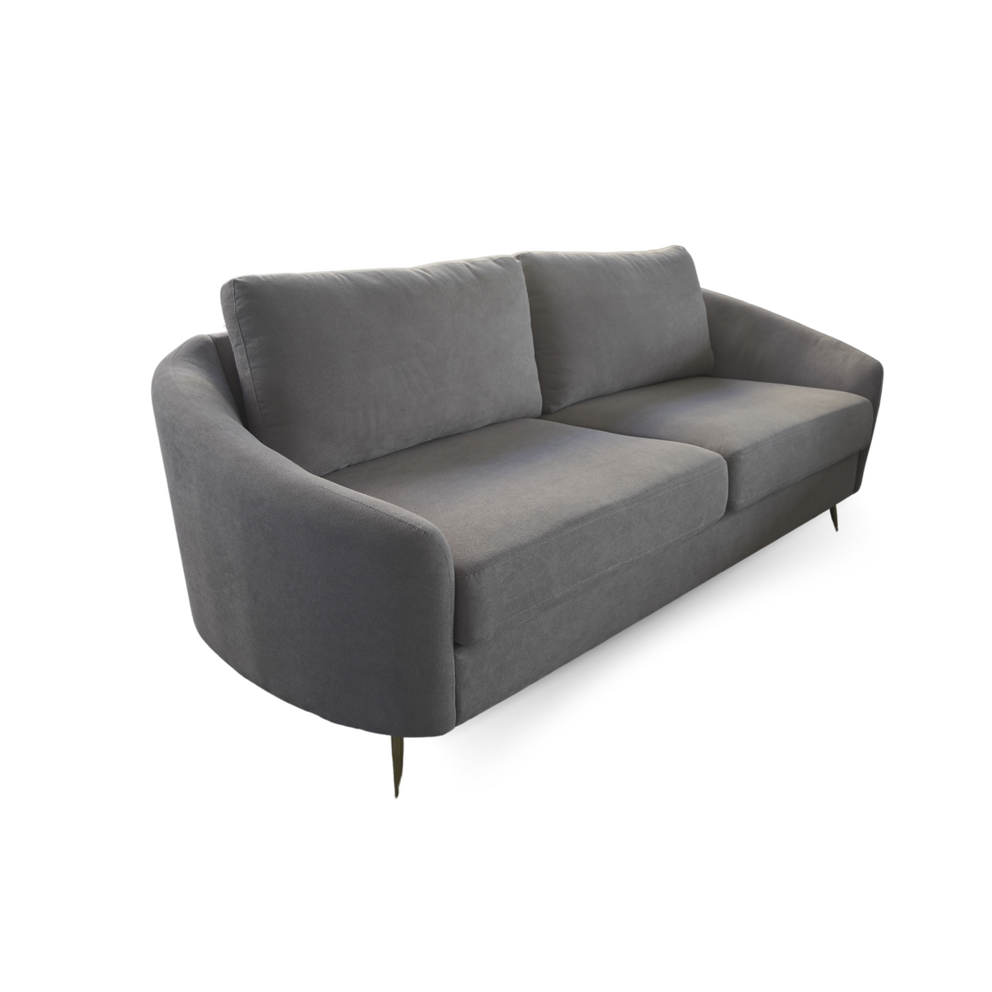 Crown World Three Seater Sofa in Grey Color