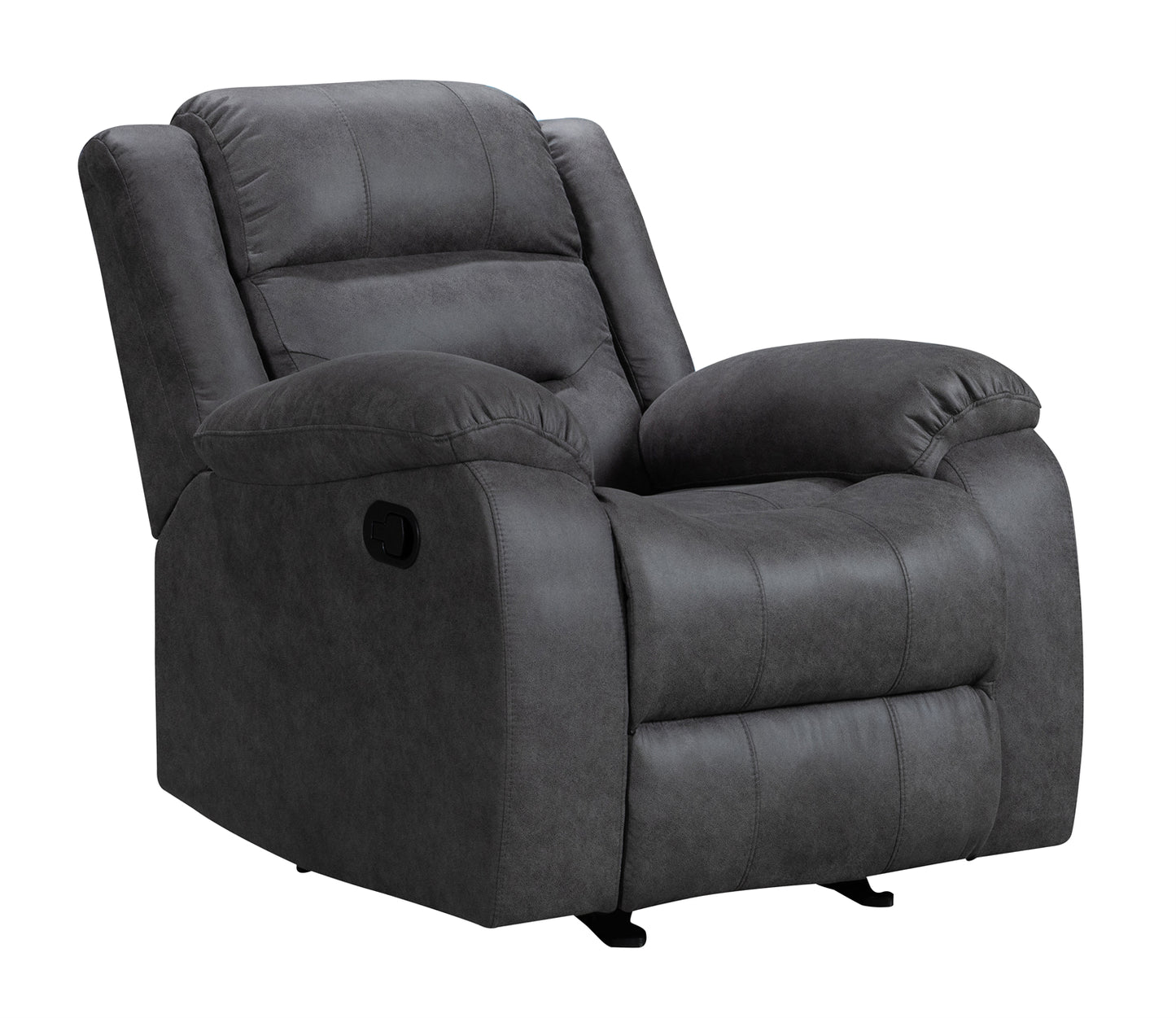 Crown World Single Seater Recliner in Grey Color