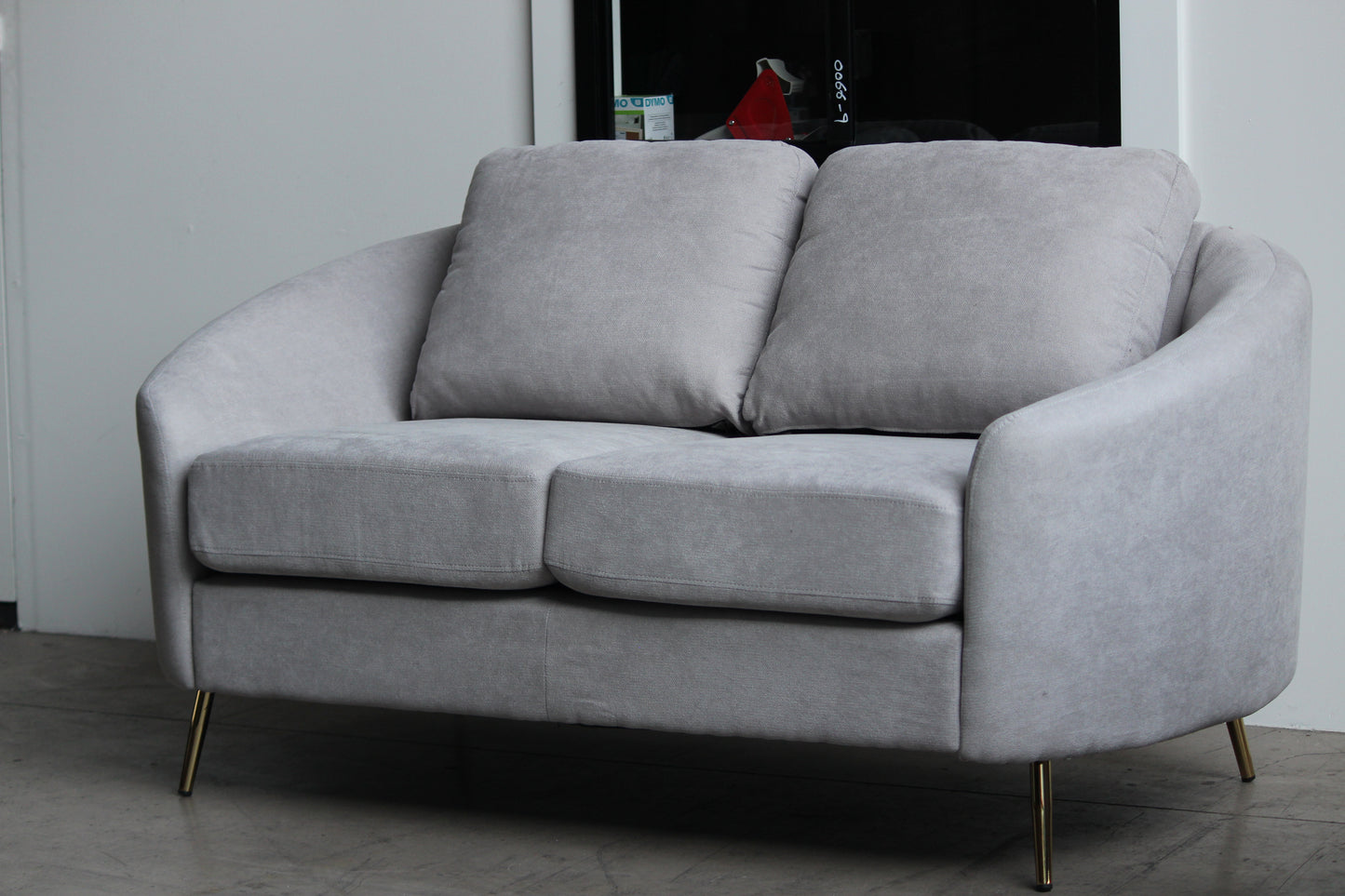 Crown World Sofa + Loveseat + Chair (3+2+1) in Grey Color